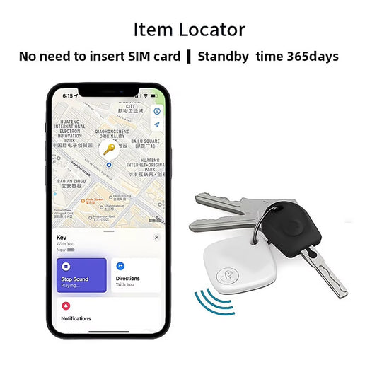 Airtag Apple Localizador Gps Rastreador Local inteligente compacto, permite rastrear objetos con precisión desde tu iPhone