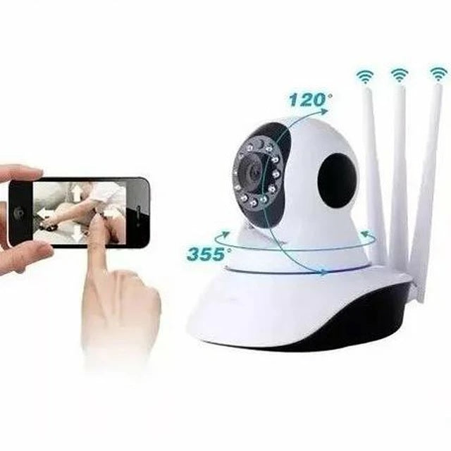 Camara ip seguridad wifi 360°