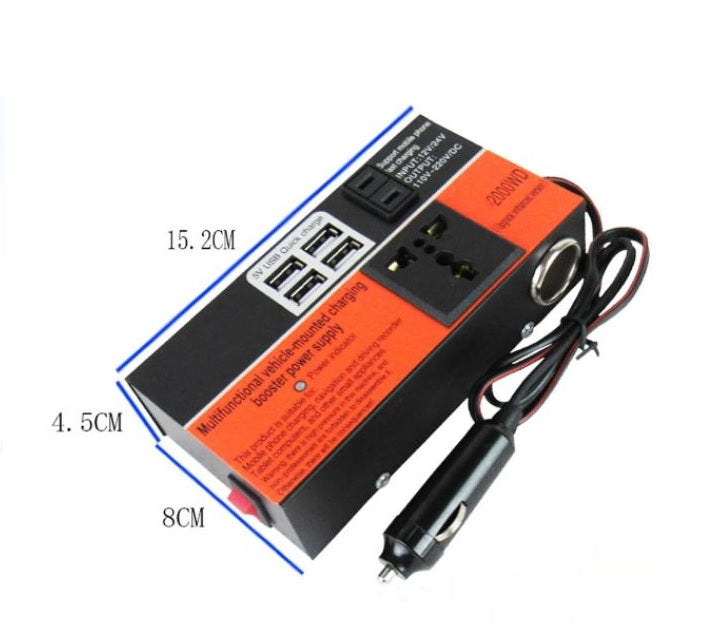 Inversor De Voltaje Convertidor 12 y 24 Volts