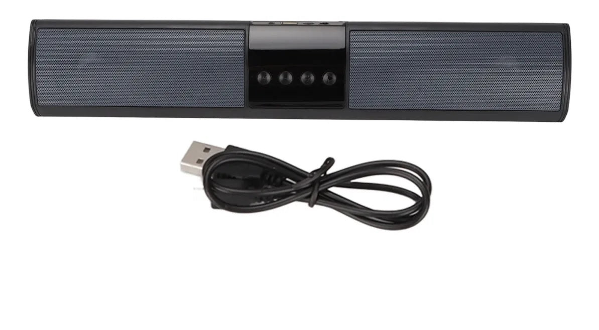 Barra Sonido Bluetooth Portátil Luz RGB
