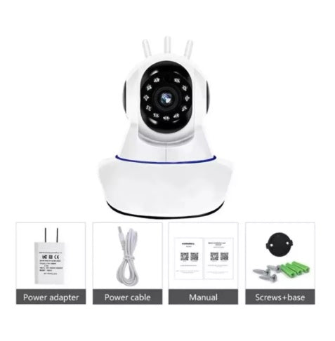 Camara ip seguridad wifi 360°