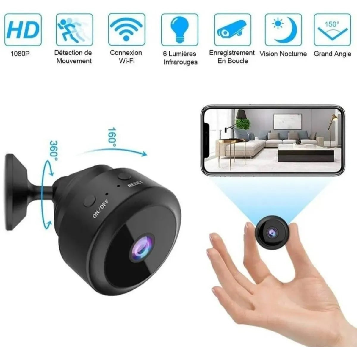 Mini Camara Espía full HD