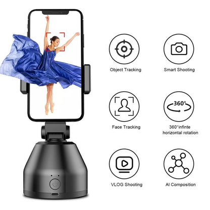 Soporte Celular Con Rotacion Inteligente 360