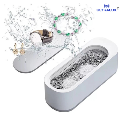 Limpiador Ultrasónico de Joyas Portátil Profesional para Anillos, Lentes y Relojes