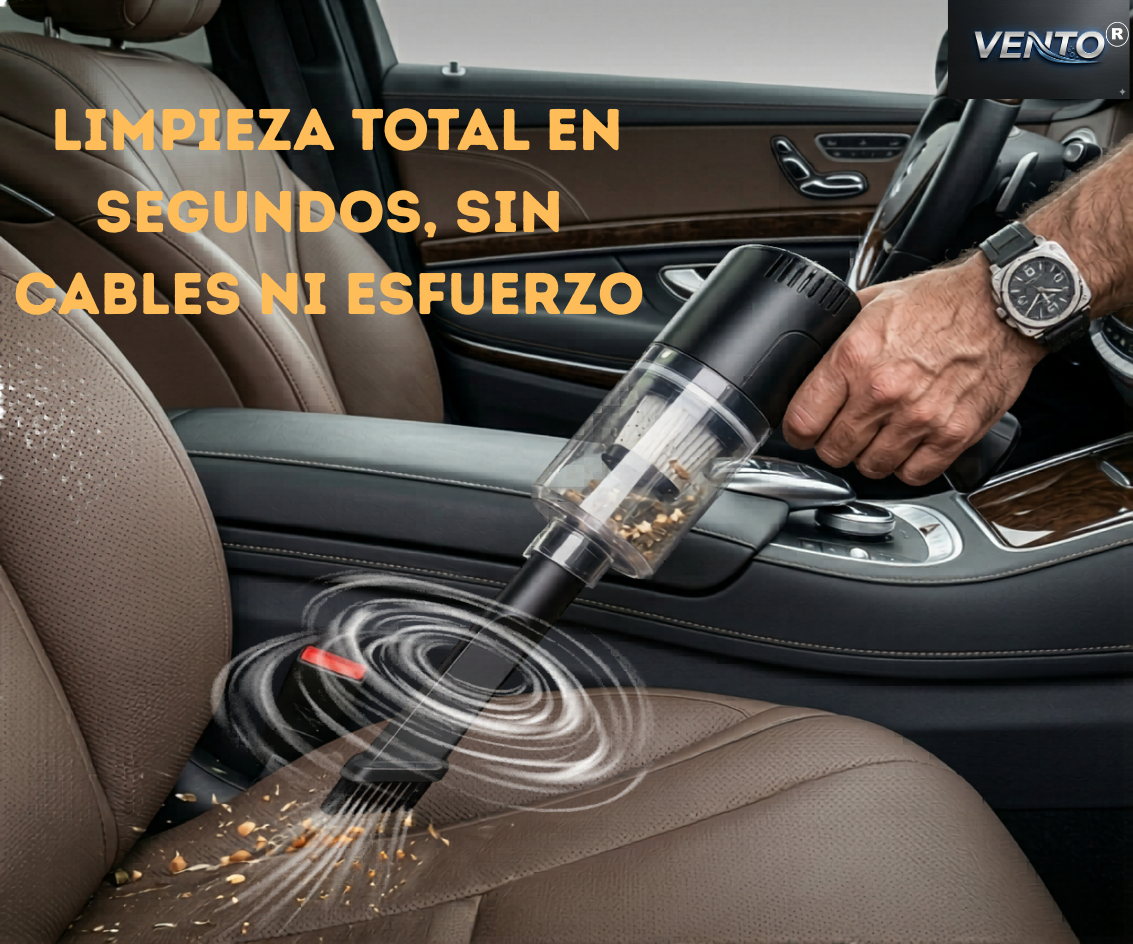 VENTO® Aspiradora Portátil Inalámbrica USB con función de soplado